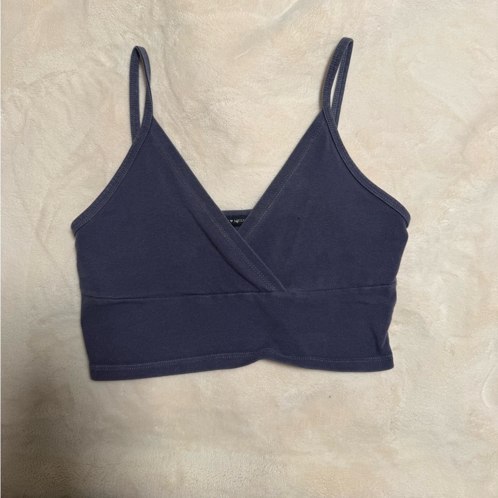 Brandy Melville Navy Blue Tank Top